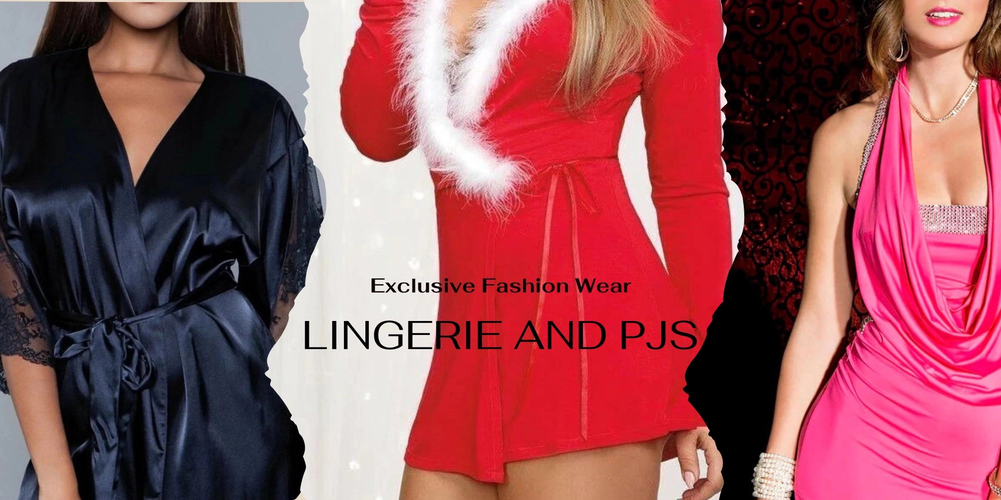 Lingerie and Pj's for women Banner
