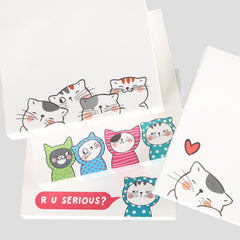 3X3'' Colorful Print Sticky notes 80 sheets.(5 per pack)