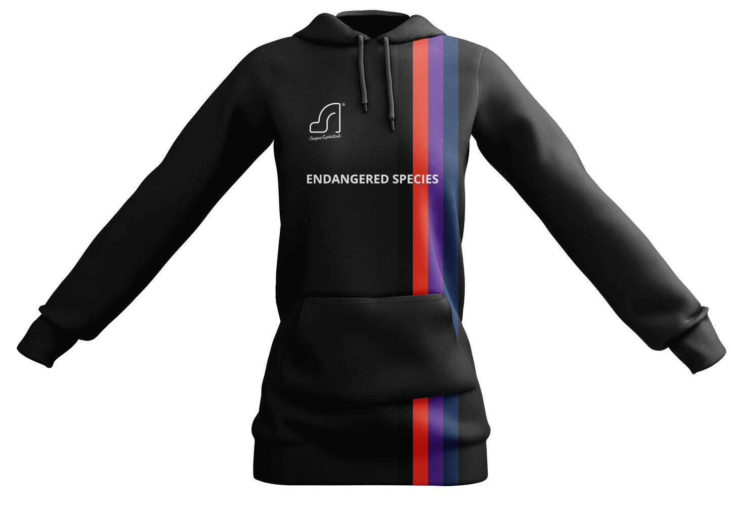 Campus Sophisticate Premium Female Hoodies, ENDANGERED SPECIES