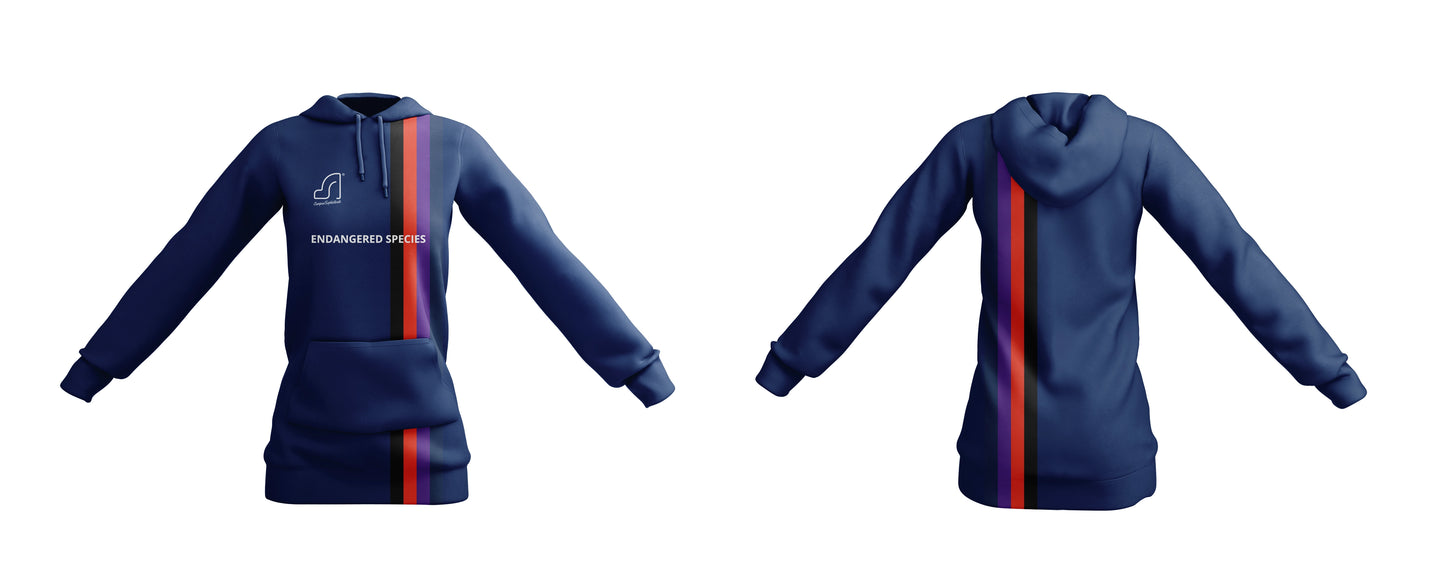 Campus Sophisticate Premium Female Hoodies, ENDANGERED SPECIES