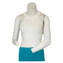 Runway Paris Girls’ White Sleeveless Shirt, Size S/M