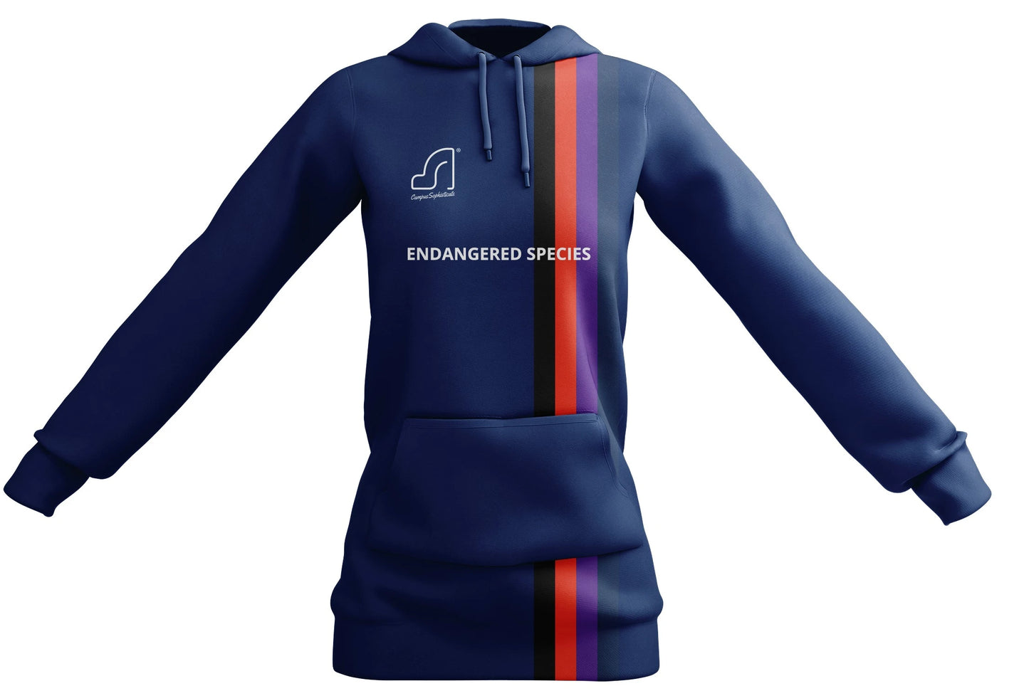 Campus Sophisticate Premium Female Hoodies, ENDANGERED SPECIES