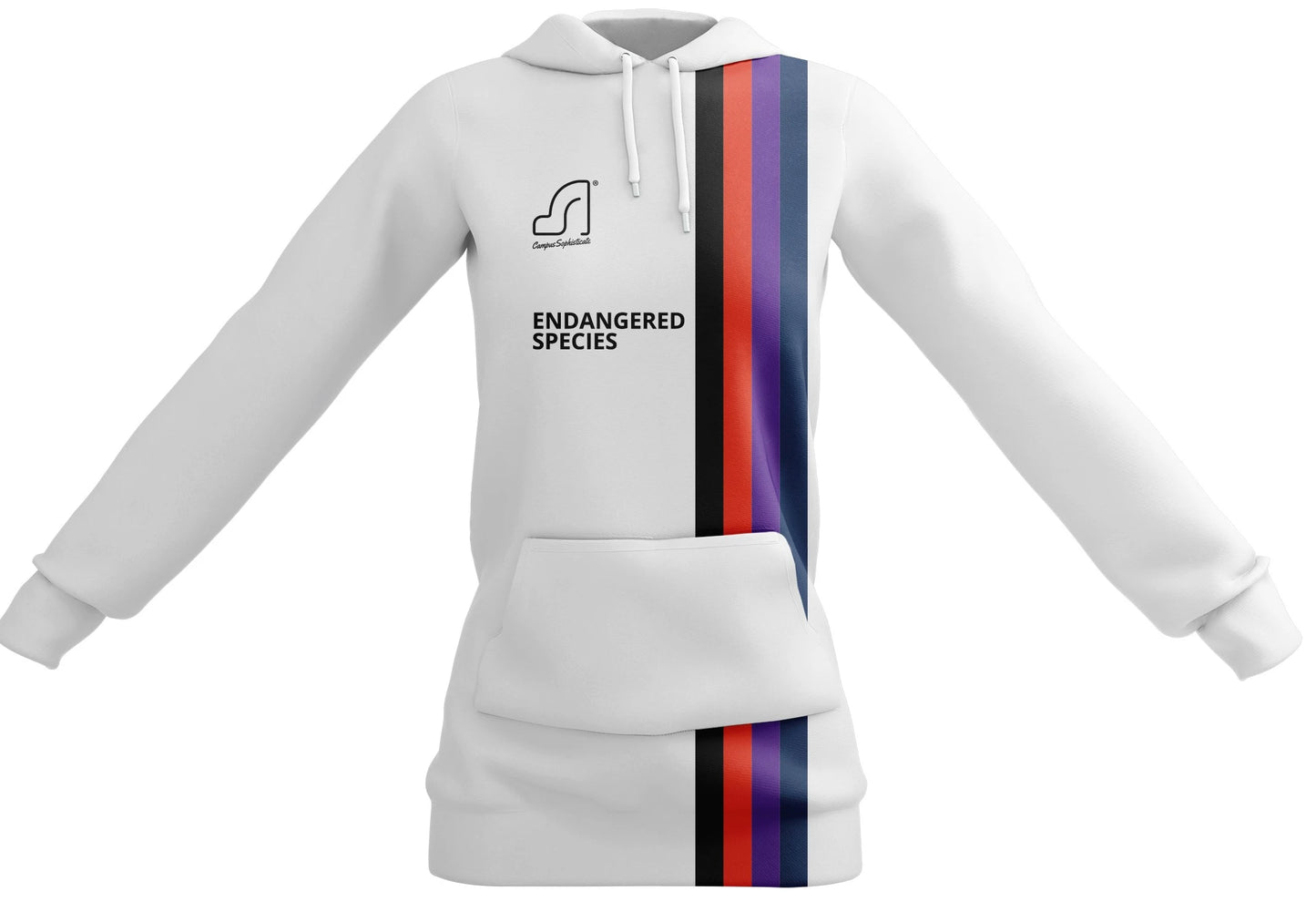 Campus Sophisticate Premium Female Hoodies, ENDANGERED SPECIES