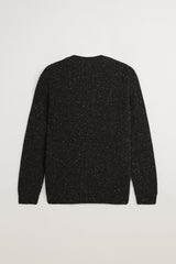 Pink Angel Black Metallic Sweater