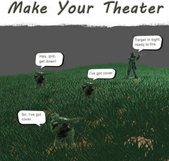 Military Action Figures - Plastic Army Men