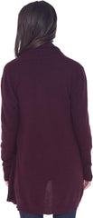 JM Collection Wine Wrap Sweater