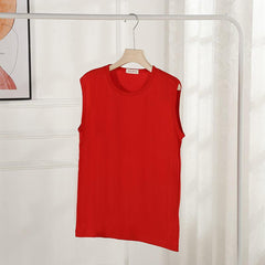 Sara Morgan Red Sweater Vest