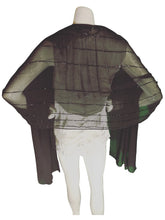 INC Black Sheer Scarf – Elegant Beaded Wrap, Lightweight Polyester Fashion Accessory (72"x19.5")