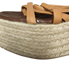 ALOHAS Paw Paw Sandal in Camel (One Torn Strap Fixed)