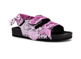 Arizona Love Bandana Sandals in Pink
