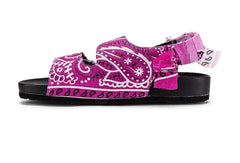 Arizona Love Bandana Sandals in Pink