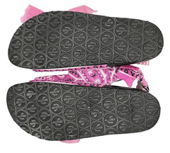 Arizona Love Bandana Sandals in Pink