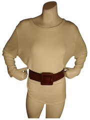 Michael Kors knit/leather MK