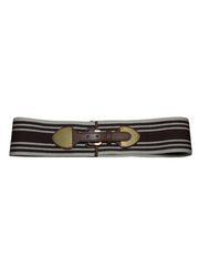Lauren brown/cream belt