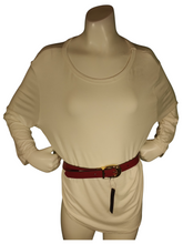 Lauren red/brown belt