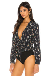 Black Bodysuit for Women