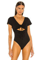 Women’s Bodysuit Costume - Cinq a Sept Trinity Bodysuit in Black