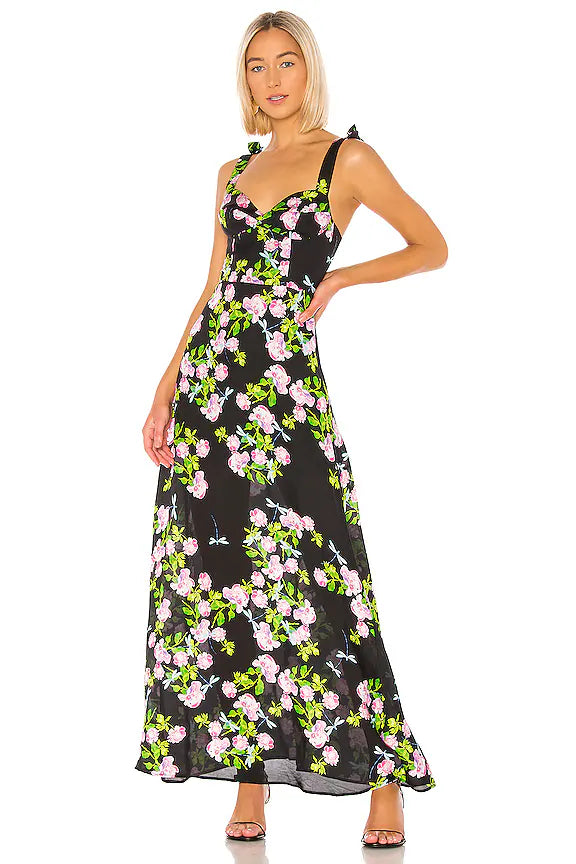 Silk Maxi Dress