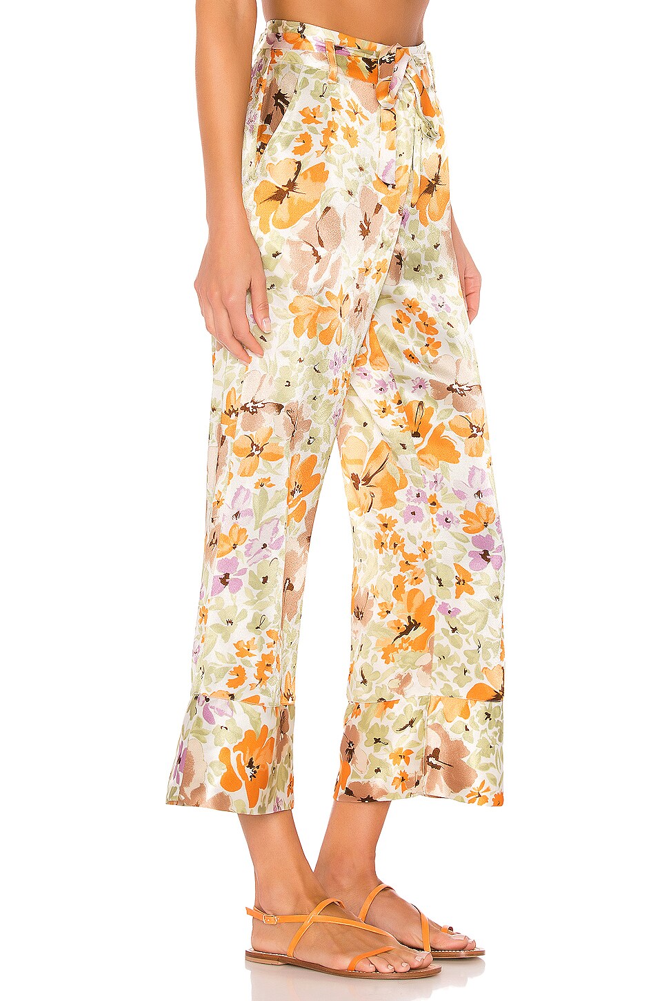 ELLEJAY Abby Pant in Flower