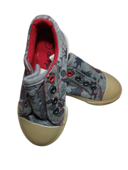 Cat & Jack Grey Velcro Sneakers - Comfortable Kids Shoes, Size 7