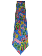 People First 100% Silk Tie – Elegant 4" Necktie Supporting The Pediatric AIDS Foundation, Made in Korea
