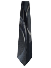 Haggar Tie - Black & White