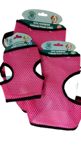 Greenbrier Kennel Club Mesh Hot Pink Dog Harness