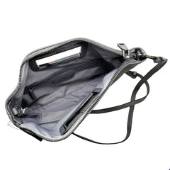INC International Concepts Open Handle Convertible Crossbody Clutch in Slate Grey (Scratches on Metal Handle)