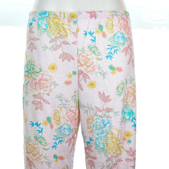 Miss Elaine Pink Flower Pajama Pants