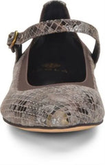 Isola Bistro Taupe Palleteri Leather Flats