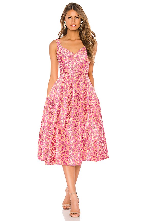 Jill Stuart Fit And Flare Dress in Baby Doll