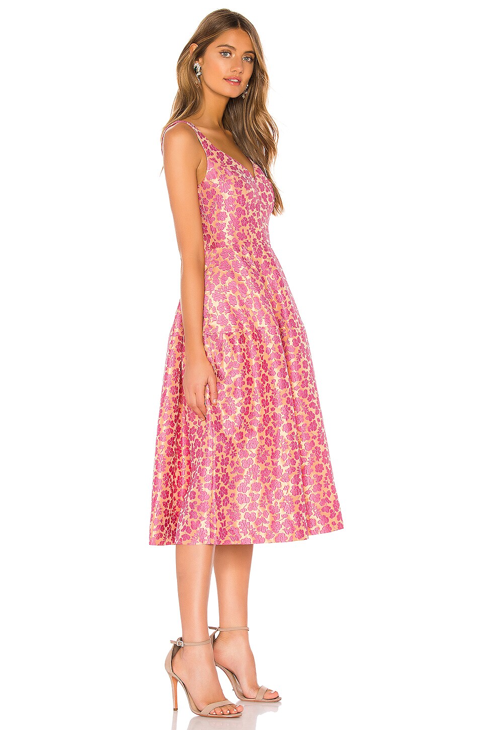 Jill Stuart Fit And Flare Dress in Baby Doll
