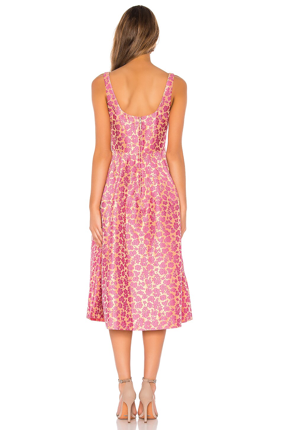 Jill Stuart Fit And Flare Dress in Baby Doll