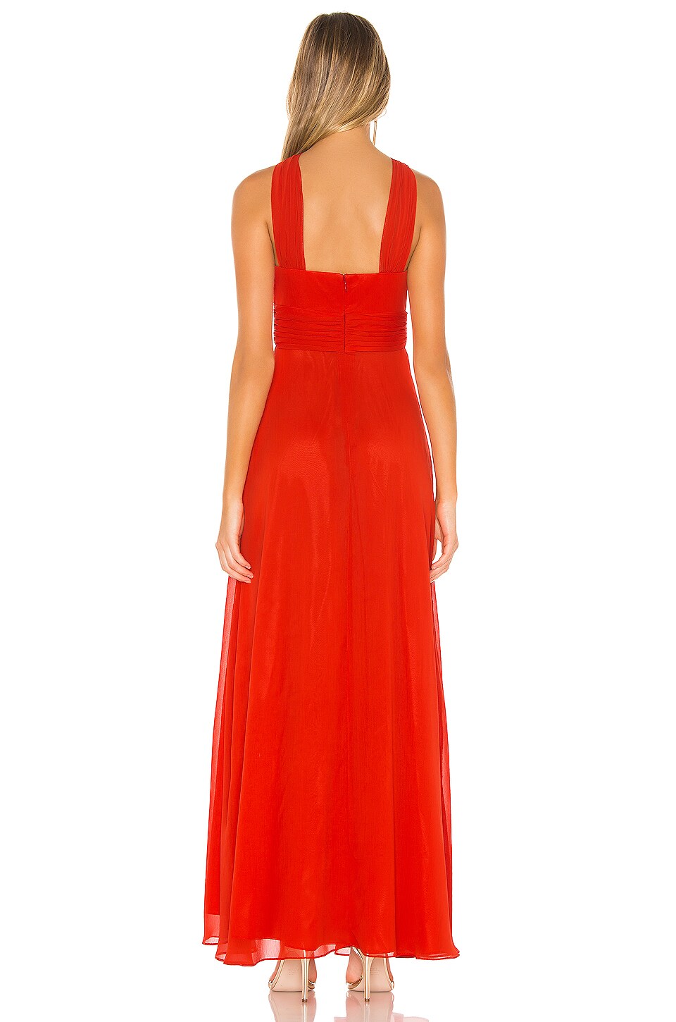 Jill Stuart Chiffon Gown in Sunset