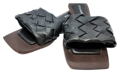 Jeffrey Campbell Costelo Sandals in Black