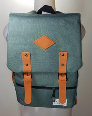 Kai Ting Vintage Laptop Backpack for College - Green