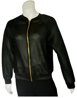 Blush Women’s Black Sheer Jacket, Size XL