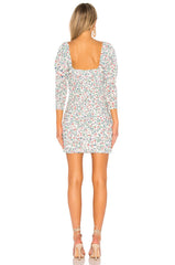 ditsy floral mini dress