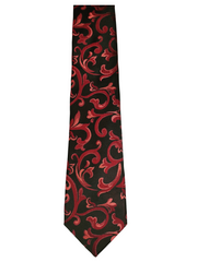 Brown/Red Alfani Spectrum Tie