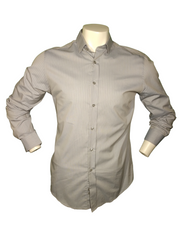 BAR III purple/yellow slim fit shirt 15.5, 34/35