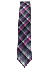 Nick Cannon Plaid/Stripe Tie