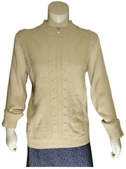 Salon Studio Cream Crew Neck Sweater