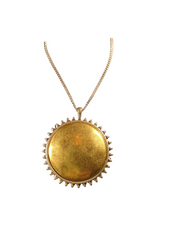 Lucky Brand Two-Tone Reversible Pendant Necklace