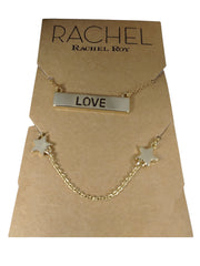 Gold Tone 2-Strand Necklace Set – Rachel Fashion Jewelry for Women