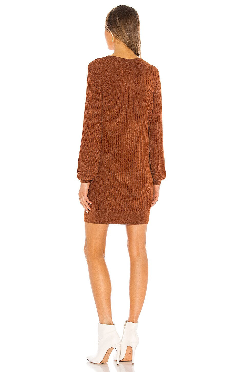 One Grey Day London Veloutino Dress in Canyon