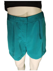 Forever 21 Jade Shorts for Girls – Small Size, 100% Polyester Lightweight Summer Bottoms