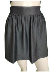 3ena Black Ghost Flower Pattern Skirt – Small Girls’ Fashion, 100% Polyester