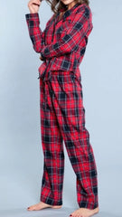 Be Wicked 2 Piece Long Sleeve Flannel Pajama Set