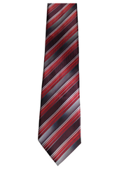 John Ashford Red/Gray Tie