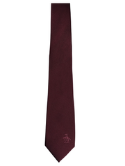 Maroon Penguin Tie